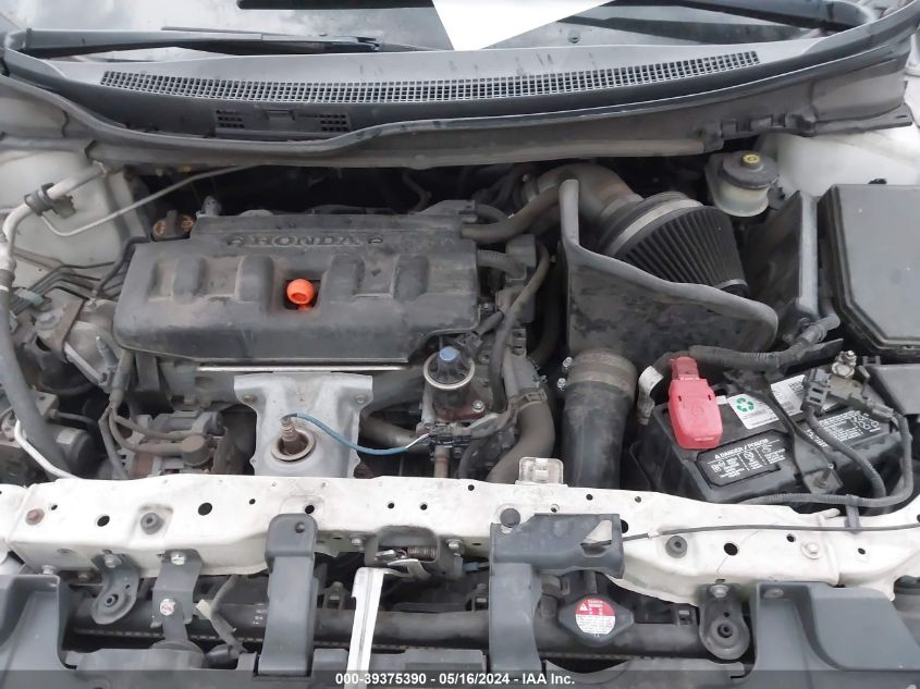 2012 Honda Civic Hf VIN: 2HGFB2F66CH315852 Lot: 39375390