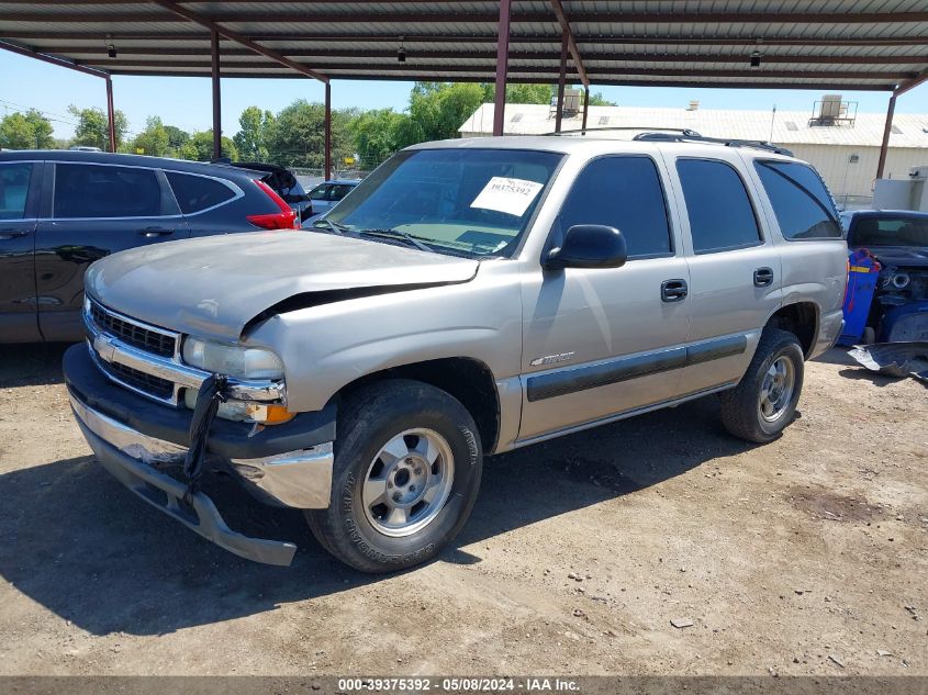 2003 Chevrolet Tahoe Ls VIN: 1GNEC13V53J167180 Lot: 39375392