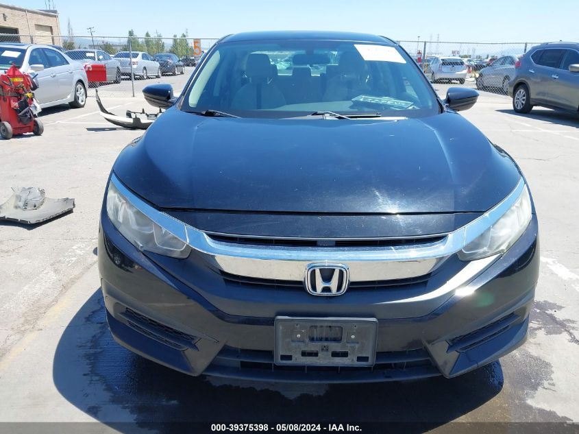 2018 Honda Civic Lx VIN: 19XFC2F52JE200497 Lot: 39375398