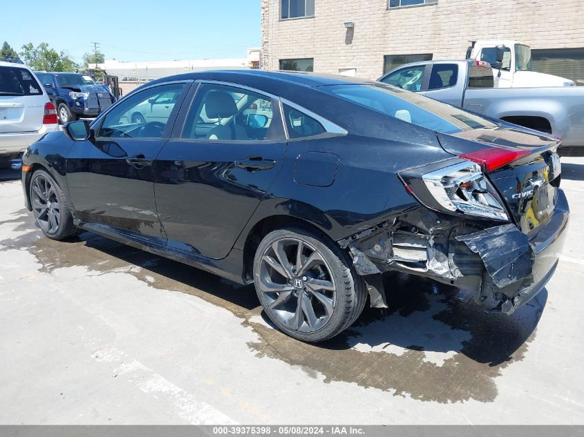 2018 Honda Civic Lx VIN: 19XFC2F52JE200497 Lot: 39375398