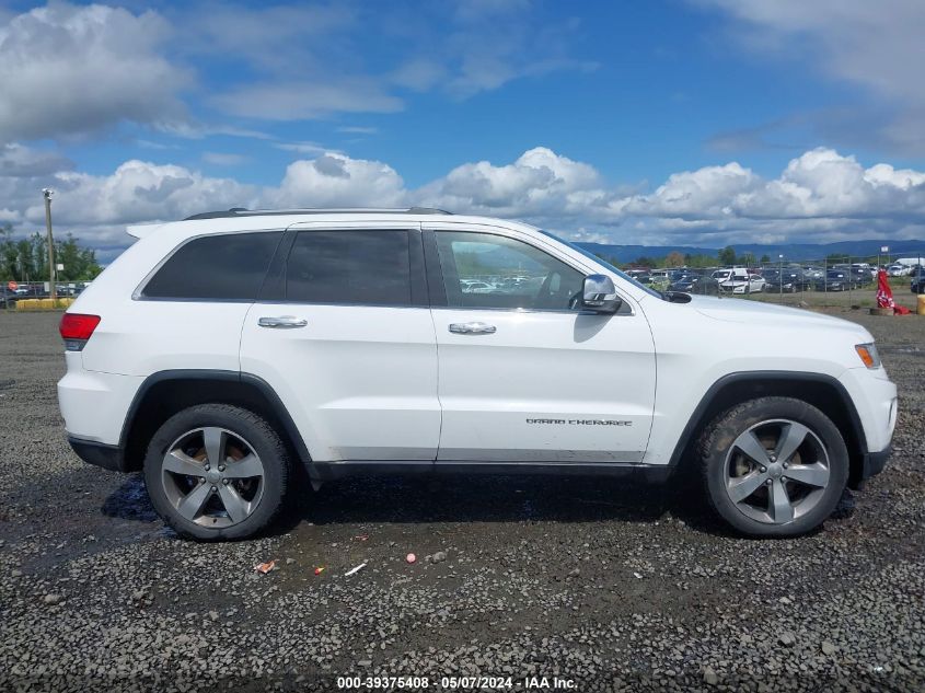 2014 Jeep Grand Cherokee Limited VIN: 1C4RJFBG7EC384608 Lot: 39375408