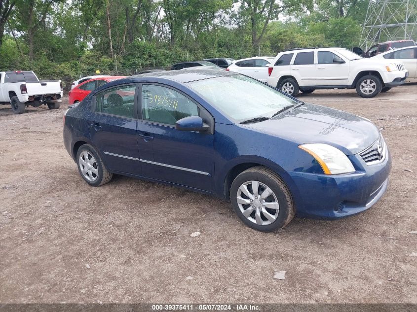 3N1AB6AP0CL739120 | 2012 NISSAN SENTRA