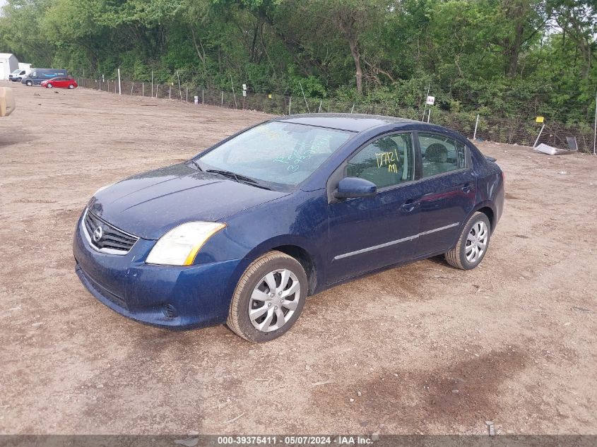 3N1AB6AP0CL739120 | 2012 NISSAN SENTRA