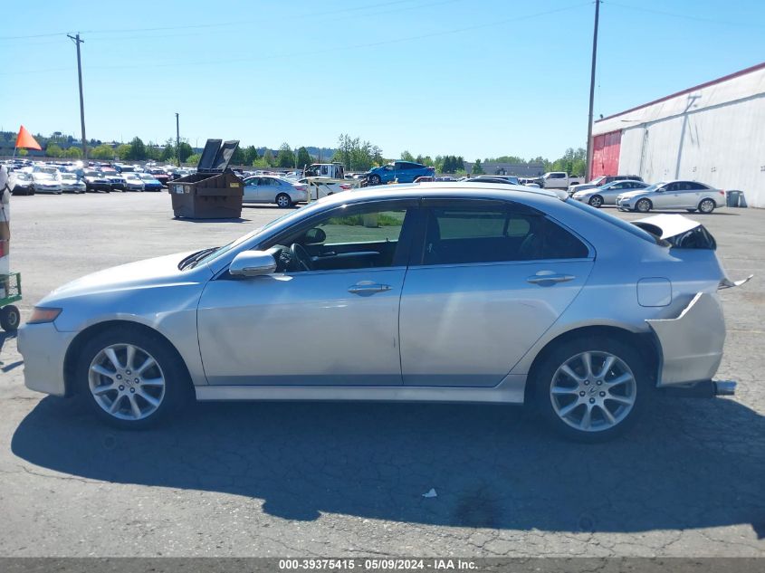 2008 Acura Tsx VIN: JH4CL968X8C009304 Lot: 39375415