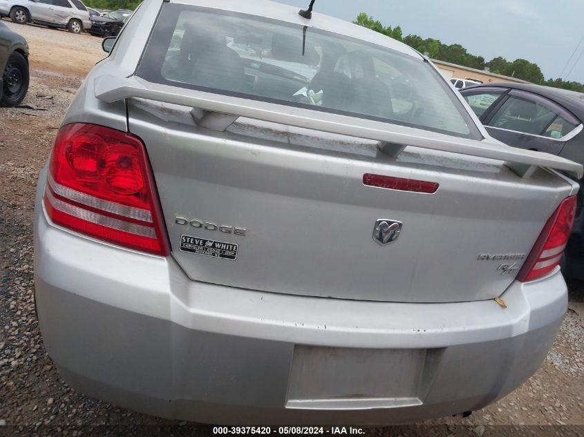 2010 Dodge Avenger R/T VIN: 1B3CC5FB1AN134970 Lot: 39375420
