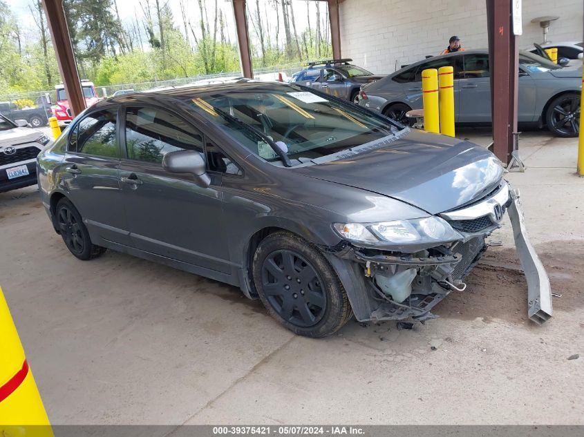 2009 Honda Civic Lx VIN: 2HGFA16549H323137 Lot: 39375421