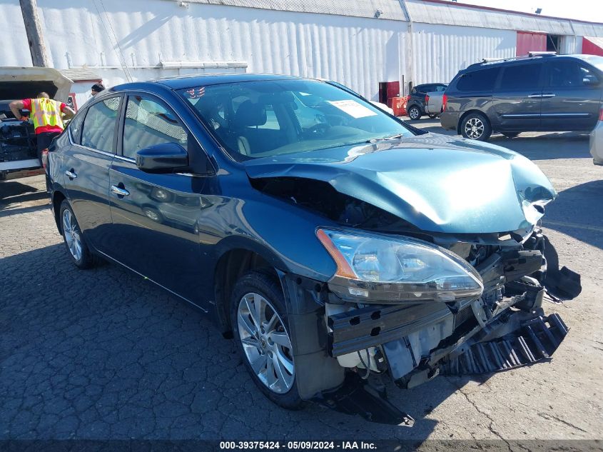 2015 Nissan Sentra Sv VIN: 3N1AB7AP8FY214884 Lot: 39375424