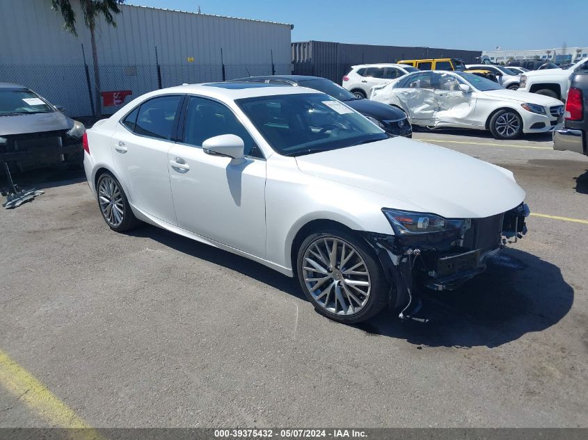 2017 Lexus Is 200T VIN: JTHBA1D2XH5061571 Lot: 39375432