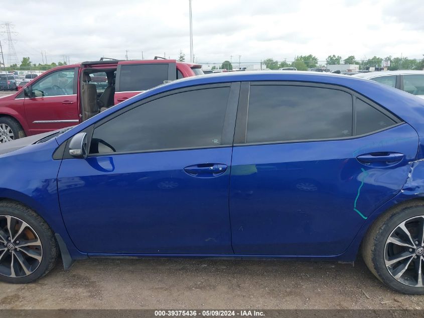 2017 Toyota Corolla Se VIN: 2T1BURHE4HC865928 Lot: 39375436