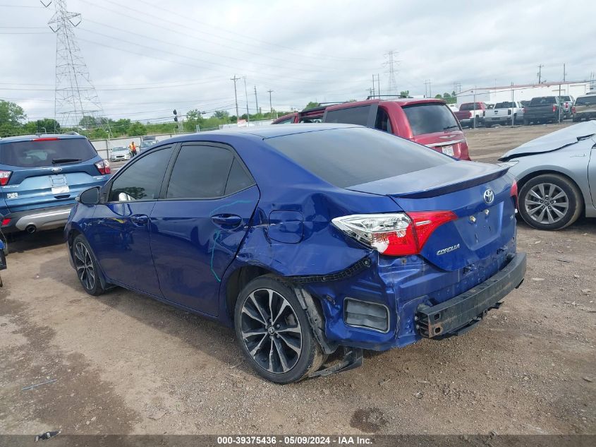 2017 Toyota Corolla Se VIN: 2T1BURHE4HC865928 Lot: 39375436