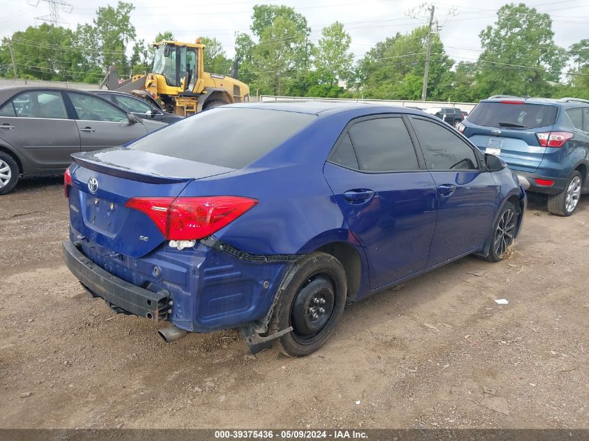 2017 Toyota Corolla Se VIN: 2T1BURHE4HC865928 Lot: 39375436