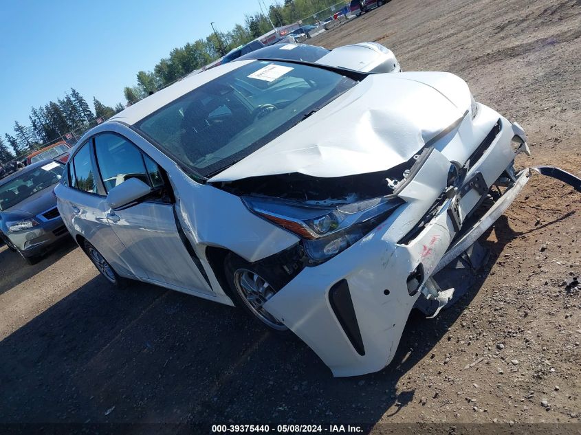 2019 Toyota Prius Le VIN: JTDKARFU5K3099761 Lot: 39375440