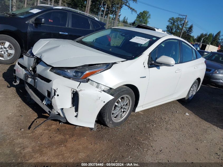 2019 Toyota Prius Le VIN: JTDKARFU5K3099761 Lot: 39375440