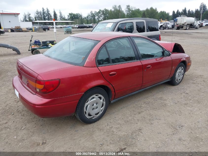 2000 Saturn Sl2 VIN: 1G8ZK5270YZ210558 Lot: 39375442