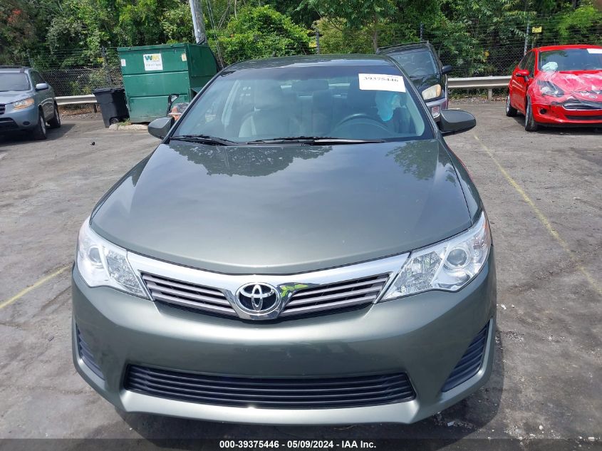 2014 Toyota Camry L VIN: 4T1BF1FK9EU806758 Lot: 39375446