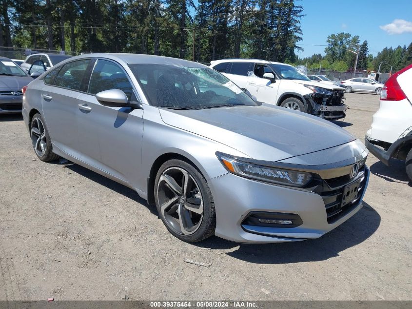 2019 Honda Accord Sport VIN: 1HGCV1F32KA016592 Lot: 39375454