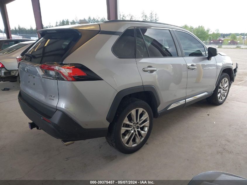 2020 Toyota Rav4 Xle Premium VIN: 2T3A1RFV4LW108596 Lot: 39375457