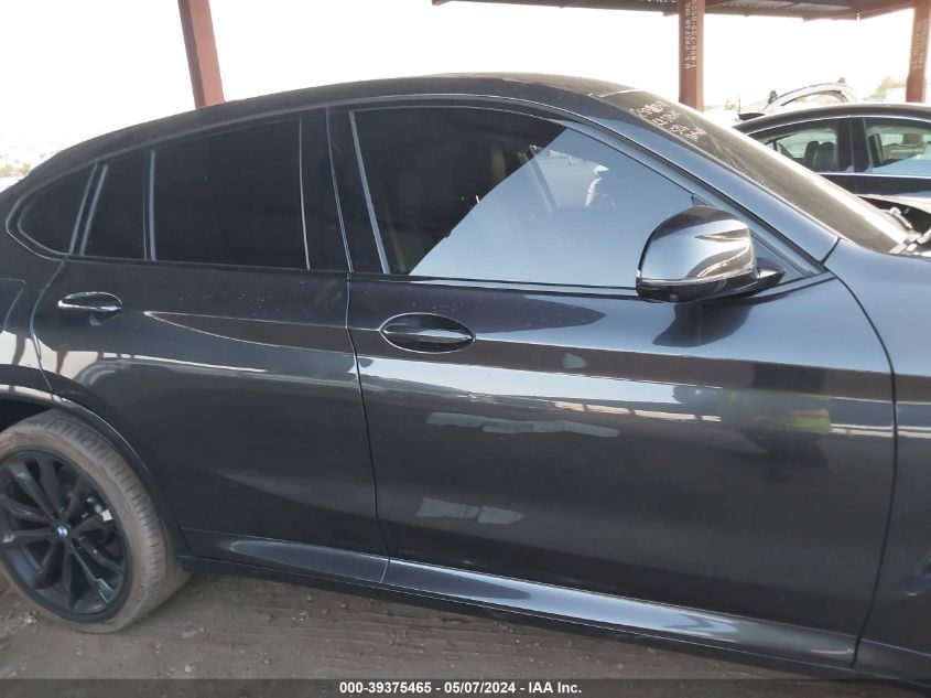 2022 BMW X4 xDrive30I VIN: 5UX33DT07N9M05216 Lot: 39375465