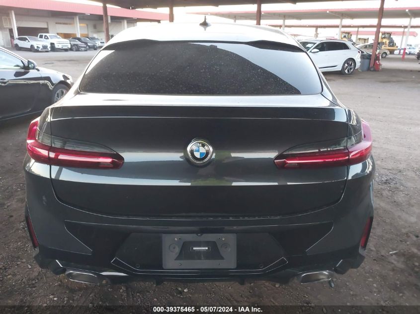 2022 BMW X4 xDrive30I VIN: 5UX33DT07N9M05216 Lot: 39375465