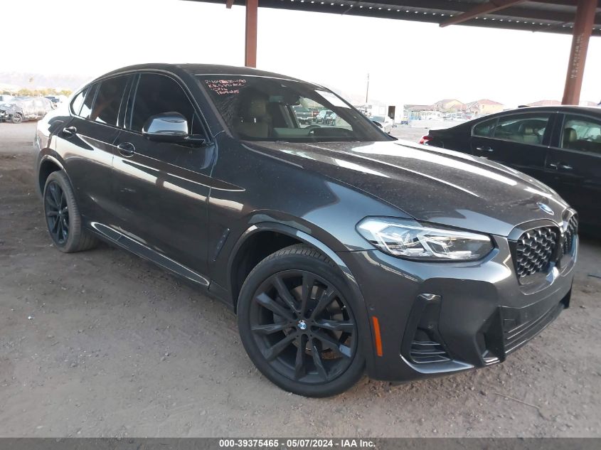 2022 BMW X4 xDrive30I VIN: 5UX33DT07N9M05216 Lot: 39375465