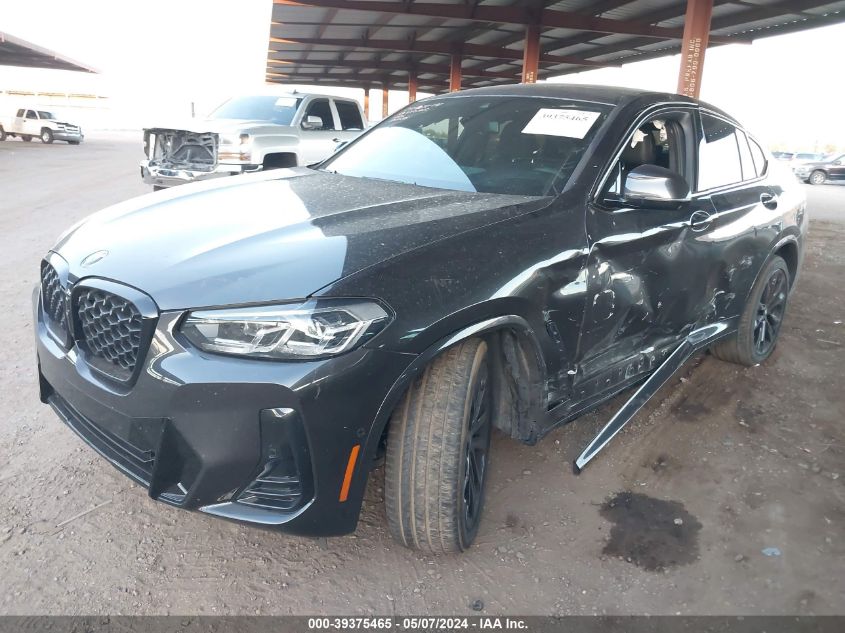 2022 BMW X4 xDrive30I VIN: 5UX33DT07N9M05216 Lot: 39375465