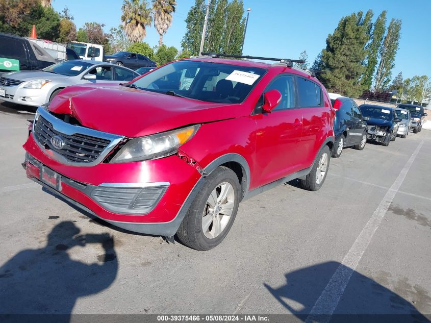 2011 Kia Sportage Lx VIN: KNDPB3A29B7088065 Lot: 39375466