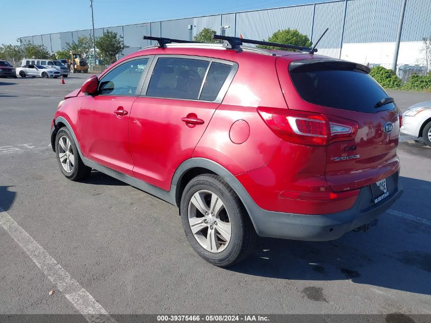 2011 Kia Sportage Lx VIN: KNDPB3A29B7088065 Lot: 39375466