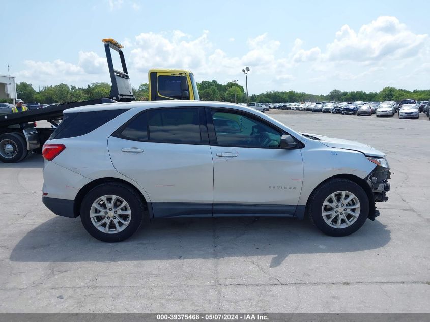 2018 Chevrolet Equinox Ls VIN: 2GNAXHEVXJ6115921 Lot: 39375468