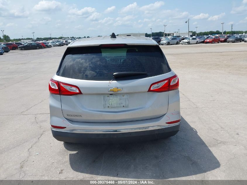 2018 Chevrolet Equinox Ls VIN: 2GNAXHEVXJ6115921 Lot: 39375468