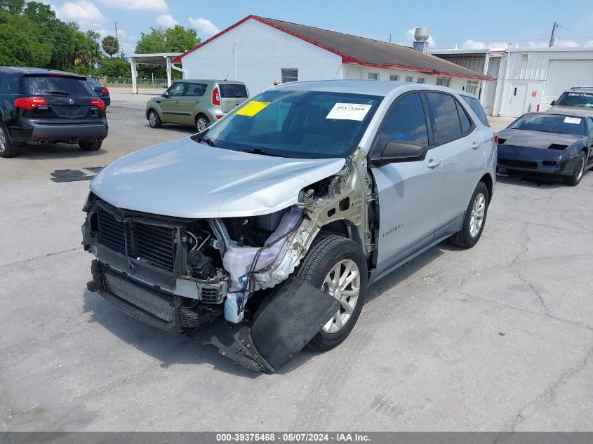 2018 Chevrolet Equinox Ls VIN: 2GNAXHEVXJ6115921 Lot: 39375468