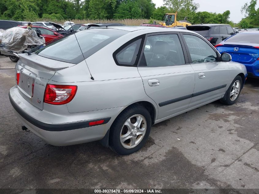 2006 Hyundai Elantra Gls/Gt VIN: KMHDN56D16U189426 Lot: 39375470