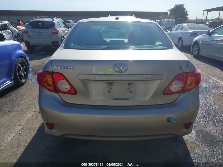 2010 Toyota Corolla Le/S/Xle VIN: 2T1BU4EE3AC395792 Lot: 39375484