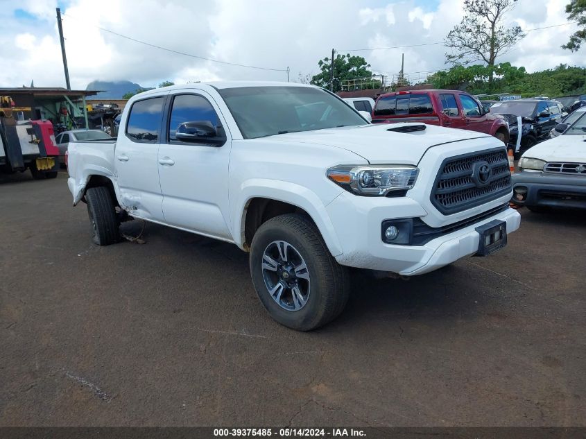 2017 Toyota Tacoma Dbl Cab/Sr/Trdspt/Or/Pro VIN: 3TMCZ5AN6HM107735 Lot: 39375485