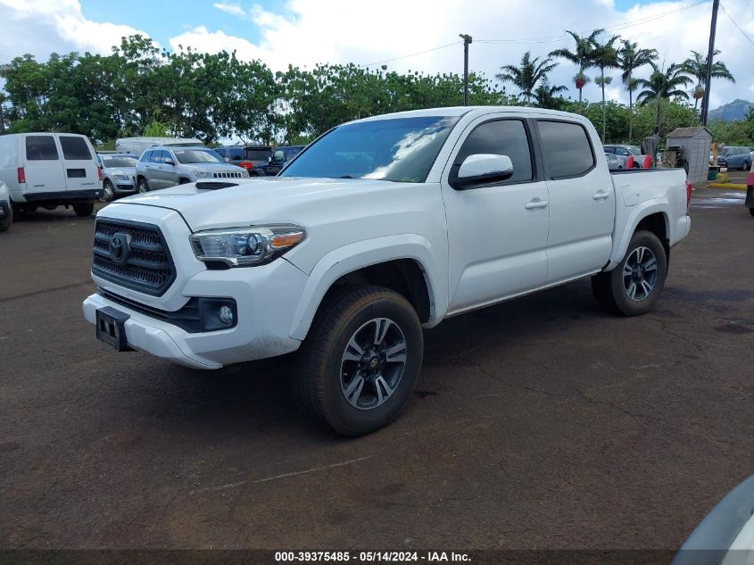 2017 Toyota Tacoma Dbl Cab/Sr/Trdspt/Or/Pro VIN: 3TMCZ5AN6HM107735 Lot: 39375485