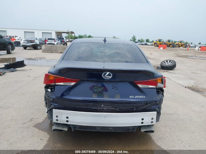 2017 Lexus Is 200T VIN: JTHBA1D24H5053448 Lot: 39375489