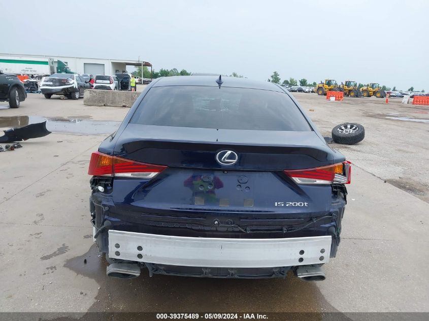 2017 Lexus Is 200T VIN: JTHBA1D24H5053448 Lot: 39375489