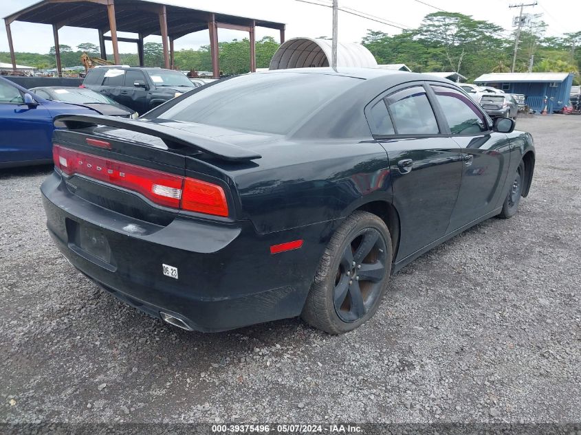 2013 Dodge Charger Sxt VIN: 2C3CDXHG2DH601878 Lot: 39375496