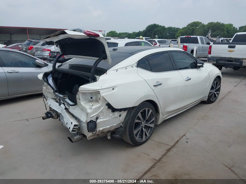 2017 NISSAN MAXIMA 3.5S/SV/SL/SR/PLAT - 1N4AA6AP3HC448605