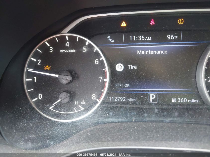 2017 NISSAN MAXIMA 3.5S/SV/SL/SR/PLAT - 1N4AA6AP3HC448605