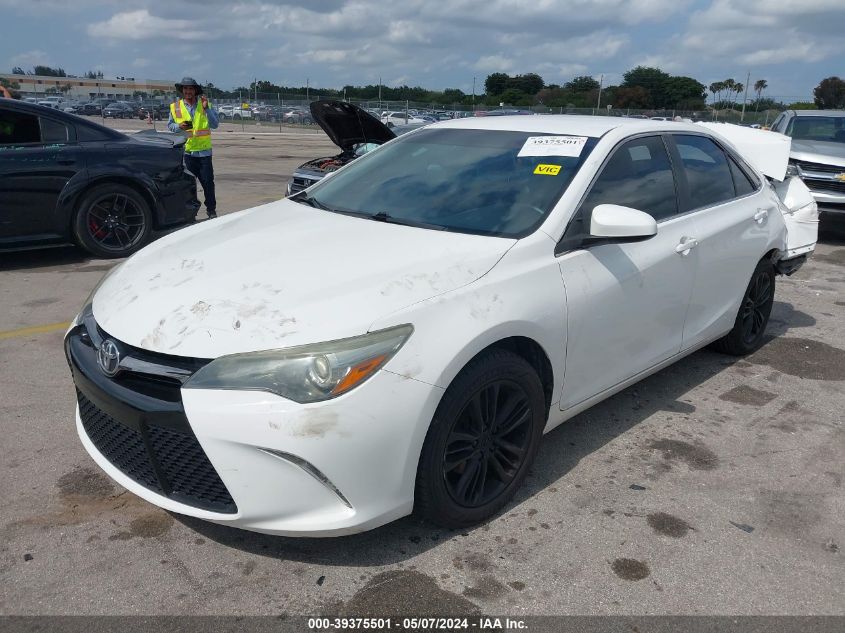 2016 Toyota Camry Se VIN: 4T1BF1FK3GU535943 Lot: 39375501