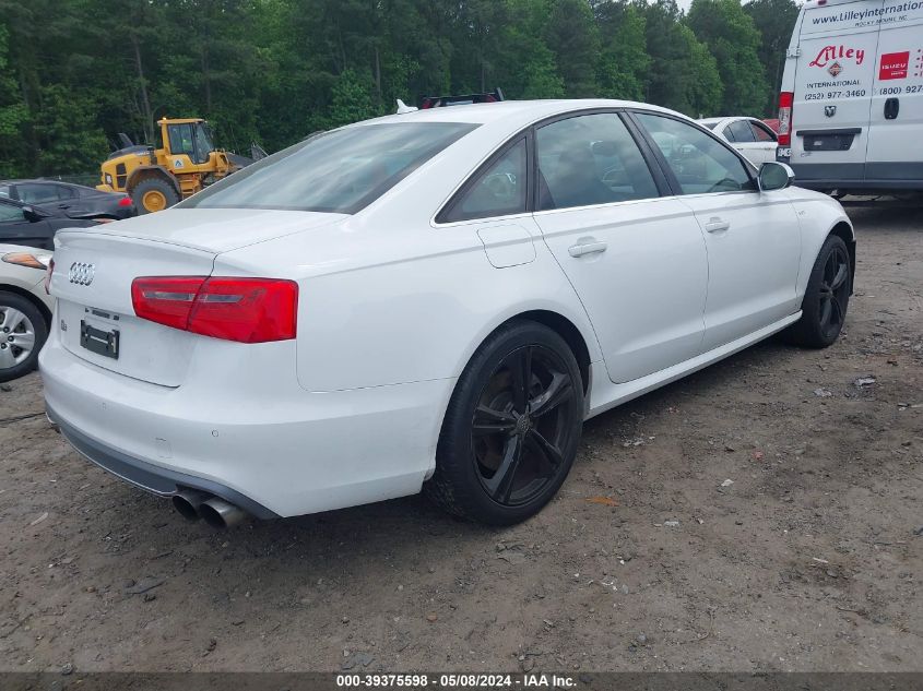 2013 Audi S6 4.0T Prestige VIN: WAUJ2AFC2DN086522 Lot: 39375598