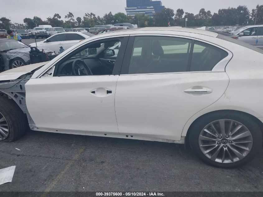 2020 Infiniti Q50 Luxe VIN: JN1EV7AP4LM202318 Lot: 39375600