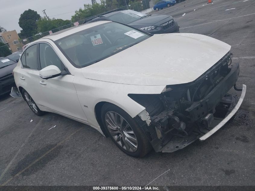 2020 Infiniti Q50 Luxe VIN: JN1EV7AP4LM202318 Lot: 39375600