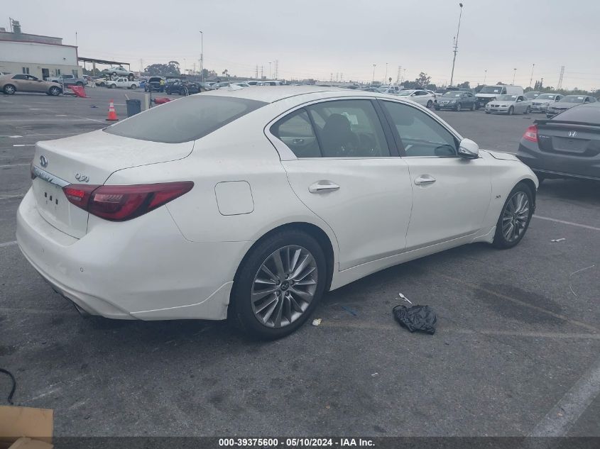 2020 Infiniti Q50 Luxe VIN: JN1EV7AP4LM202318 Lot: 39375600