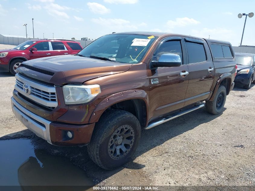 2014 Toyota Tundra 1794 5.7L V8 VIN: 5TFAY5F14EX383949 Lot: 39375662