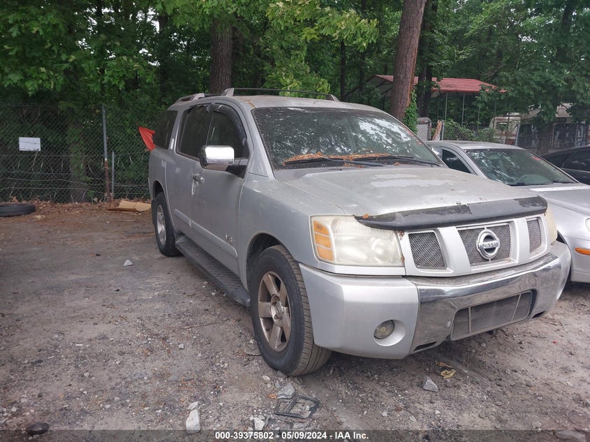 2006 Nissan Armada Se VIN: 5N1AA08A16N738945 Lot: 39375802