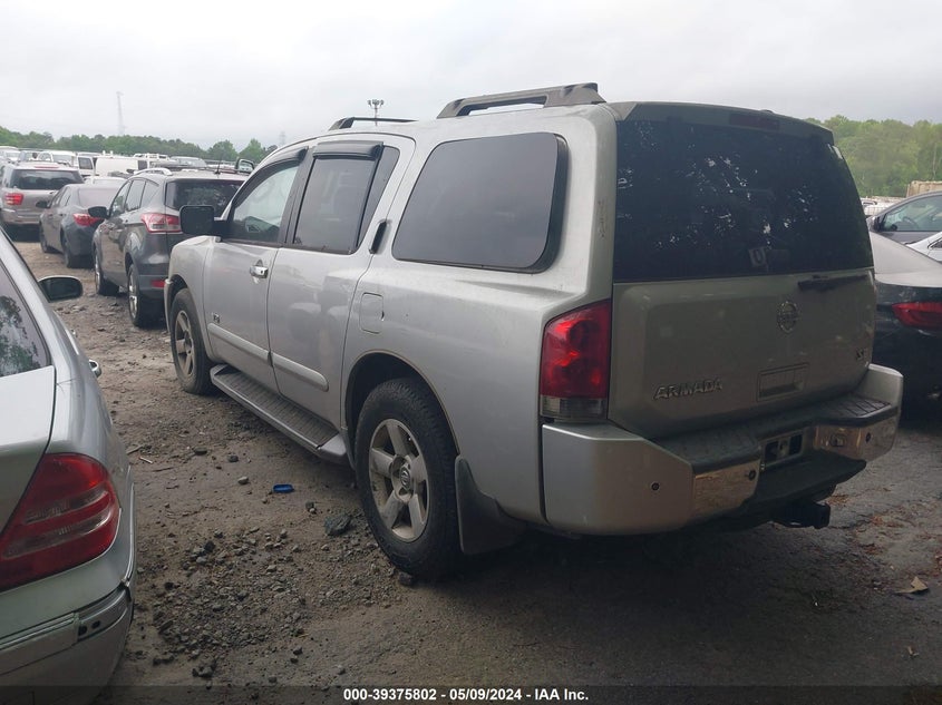 2006 Nissan Armada Se VIN: 5N1AA08A16N738945 Lot: 39375802