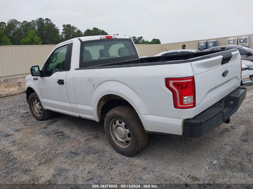 2017 Ford F-150 Xl VIN: 1FTMF1C80HKE44664 Lot: 39375805