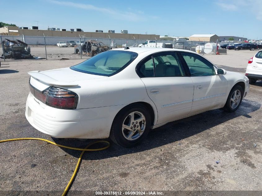 2004 Pontiac Bonneville Se VIN: 1G2HX52K24U215943 Lot: 39375812