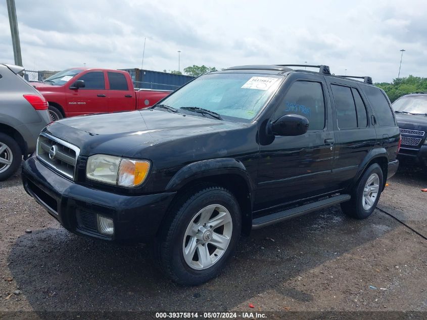 2003 Nissan Pathfinder Le VIN: JN8DR09X43W711407 Lot: 39375814